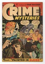 Crime Mysteries #14 GD/VG 3.0 1954 picture