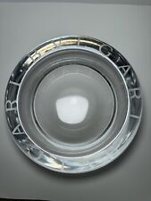BVLGARI Rosenthal Crystal Bowl Cigarette Ashtray 8 Inch - See Description picture