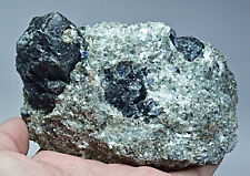 Rare Top Dravite Tourmaline Crystal Specimen w/ Sapphire On Matrix 772 Gram picture