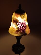 Glynda Turley Reverse Painted Tiffany Style Table Lamp Signed 2002 12