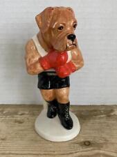 Beswick Sporting Collection It's A Knockout Dog Boxing  EUC Made England Ltd Ed picture