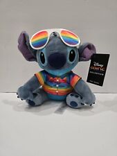 2024 Disney Parks Stitch Pride Day Rainbow Sunglasses Plush New picture