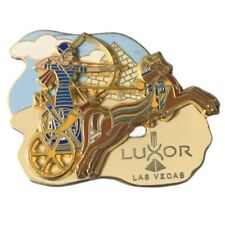 Luxor Las Vegas Egyptian Archer Horse Chariot Travel Souvenir Pin picture