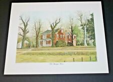 1975 Henegar House Charleston Tennessee E. Howard Burger Signed Art Print 16x20 picture