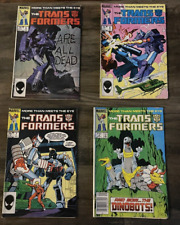 Transformers Comic Book Lot Of 4 More Than Meets The Eye 1985 #5, #6 #7, #8 picture