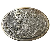 Vtg Anheuser-Busch Budweiser Beer Belt Buckle By Raintree In 1977,78,79,80,81 picture