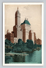 Postcard Fifth Avenue from Central Park New York City NY, Vintage Chrome N15 picture