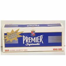 Premier supermatic King Size Filtered Cigarette Tubes 200 Dark Blue [10-Boxes] picture
