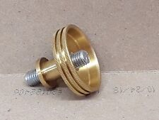 Stanley Plane Cutter Brass Adjusting Nut and Screw Parts Adjusting Knob 1-1/4   picture