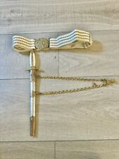 WWII BULGARIAN ARMY, PARADE  OFFICER's  DIRK DAGGER with scabbard and Belt picture