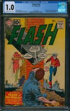 THE FLASH #123 (1961) 🌟 CGC 1.0 🌟 1st GA Flash in the Silver Age DC Comic picture
