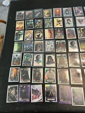 Huge Lot Of Topps Chrome Star Wars Cards Galaxy, And Chrome Refractors Parallels picture