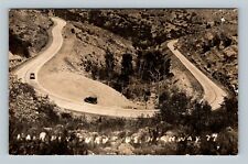 RPPC Curve On Highway 77 Vintage Postcard picture