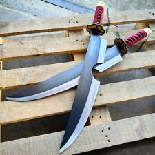 Demon Slayer: Kimetsu No Yaiba Proplica Tengen Uzui's Nichirin Swords 2PC Blades picture