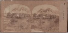 1860 CHERBOURG, FRANCE Early Fort de Roule View / Mountain - RARE picture