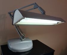 Vintage Industrial Articulating Desk Task Lamp Luxo Style Heavy Lamp picture