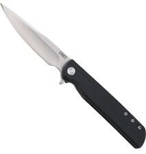 CRKT 3801 LCK + ASSISTED OPEN FLIPPER KNIFE IKBS PIVOT GRN HANDLE 3.3