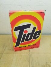Vintage tide laundry soap empty box picture