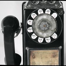 Vintage Western Electric Rotary Pay Phone, Works picture