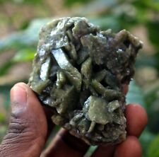 Green HEULANDITE On STILBITE Minerals J-1.24 picture