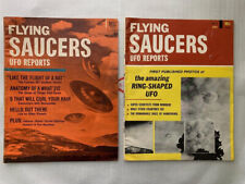 Rare Lot Flying Saucers: UFO Reports Magazine. No 1 & No 4, 1967 Dell Publishing picture