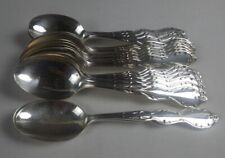 18 IS Wm Rogers Camelot Melody Teaspoons Silver Plate  (it@box) picture