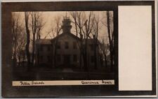 1909 CLARENCE, Iowa RPPC Real Photo Postcard 