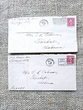 Vintage 1926 - 2 Handwritten Letters From Chicago To Fairhope Alabama picture