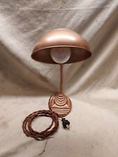 EAGLE #96558 FLEXABLE DESK LAMP NEW WIRING & PAINT FELT BASE WITH STANDARD  BULB picture