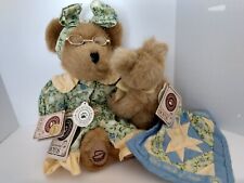 Longaberger Boyd's Bear Grammy Quiltsbeary w/Patches Never Displayed picture