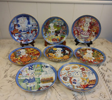 8 Pillsbury Doughboy Baking Buddies Collection Plates picture