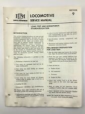 Load Test 1972 EMD Electro Motive Division SD40-2 Locomotive Manual X047 picture