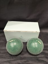 PartyLite Frosted  3” Ball Pinesberry Candles Q39591 New  picture