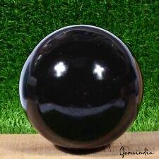 4.2 Kilo Natural Untreated Black Obsidian Huge Sphere Crystal Healing Minerals picture