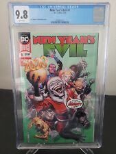 NEW YEAR'S EVIL #1 CGC 9.8 GRADED 2020 DC COMICS 80 PAGE GIANT JOKER HARLEY picture