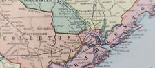Vintage 1903 SOUTH CAROLINA Map 22