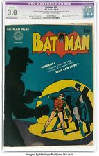 1943 D.C. Batman 16 CGC 3.0. 1st Appearance of Alfred picture