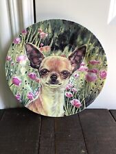 Living Stone Chihuahua Plate 2003 picture