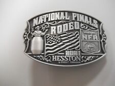 Hesston National Finals Rodeo 2021 belt buckle adult size picture