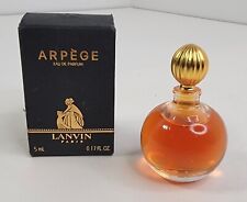 Vintage Lanvin Arpege Eau de Parfum Mini 0.17 oz 5ml Splash NEW NIB picture