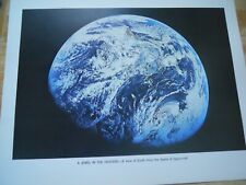 A View of Earth From APOLLO 8 original NASA photo , 11X14 Ex. Cond. 68-HC-871 picture