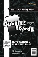 100 E Gerber Silver Age Acid Free Backing Boards 24PT  7