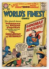 World's Finest #84 GD+ 2.5 1956 picture