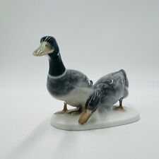 Rosenthal Porcelain Germany Himmelstoss ducks figurine 3in x 6in Vintage  picture