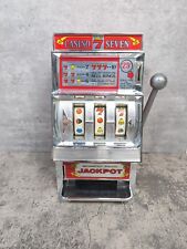 Vintage WACO Casino Seven 7 Mechanical 25 Cent Slot Machine 70s Japan 13