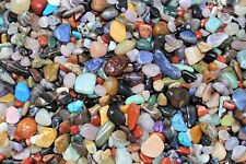 60-90 colorful Mixed Natural Assorted tumbled Gems Healing stones mix 1/2lb picture
