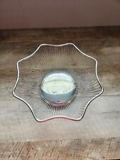 Vintage 10 Inch Silverplated Wired Fruit Bowl picture