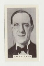 Ralph Lynn vintage 1936 Facchino's Cinema Stars Trading Card #96 picture