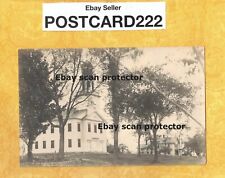 CT Killingworth 1907 antique RPPC postcard CONG CHURCH BUILDING to Higganum picture