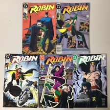 Robin #1-5 COMPLETE RUN 1991 Lot of 5 High Grade picture